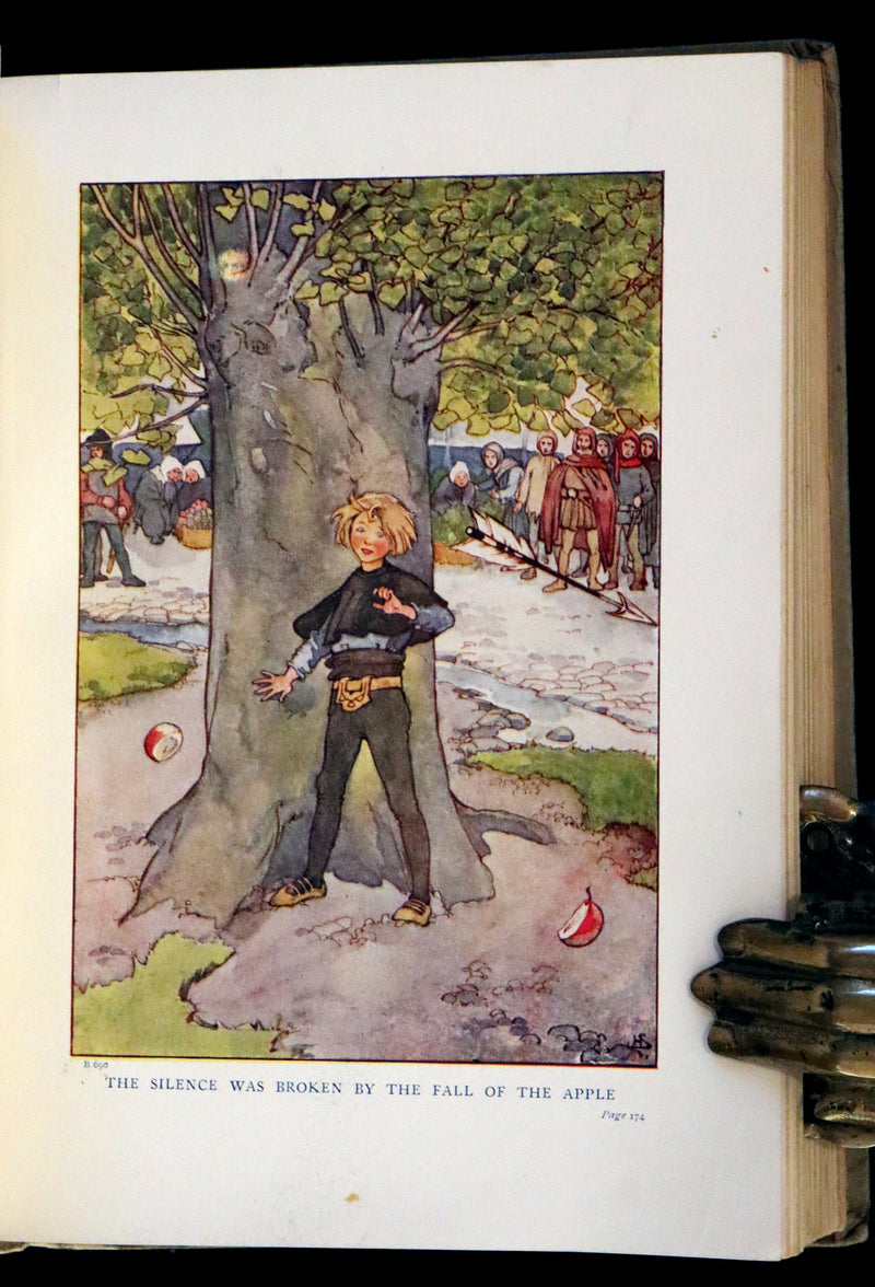 1908 Rare First Edition - Heroic Legends illustrated by Helen Stratton