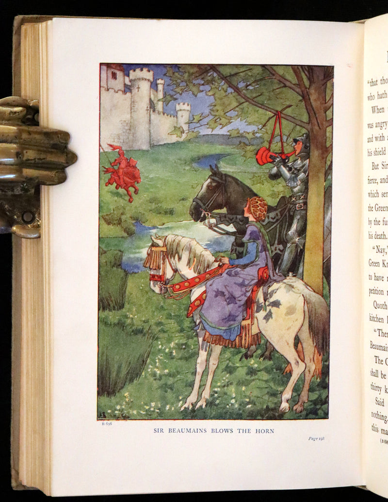 1908 Rare First Edition - Heroic Legends illustrated by Helen Stratton