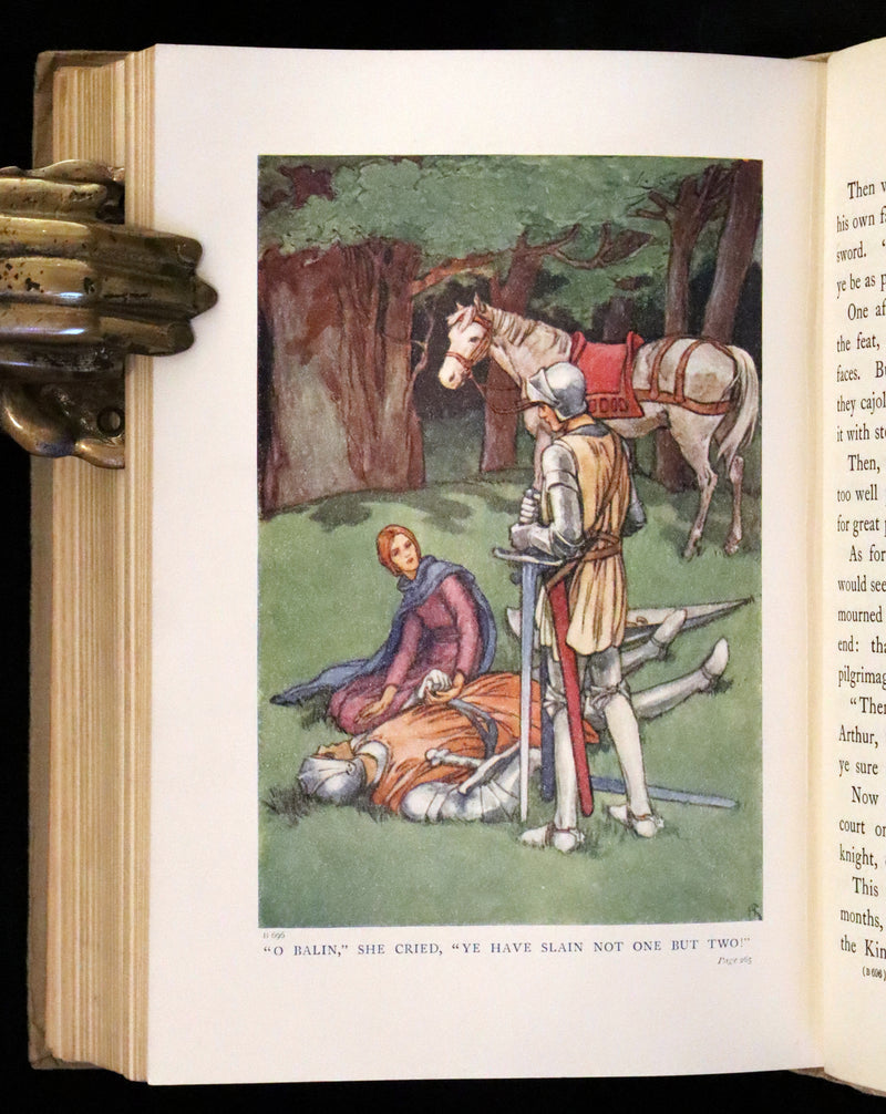 1908 Rare First Edition - Heroic Legends illustrated by Helen Stratton