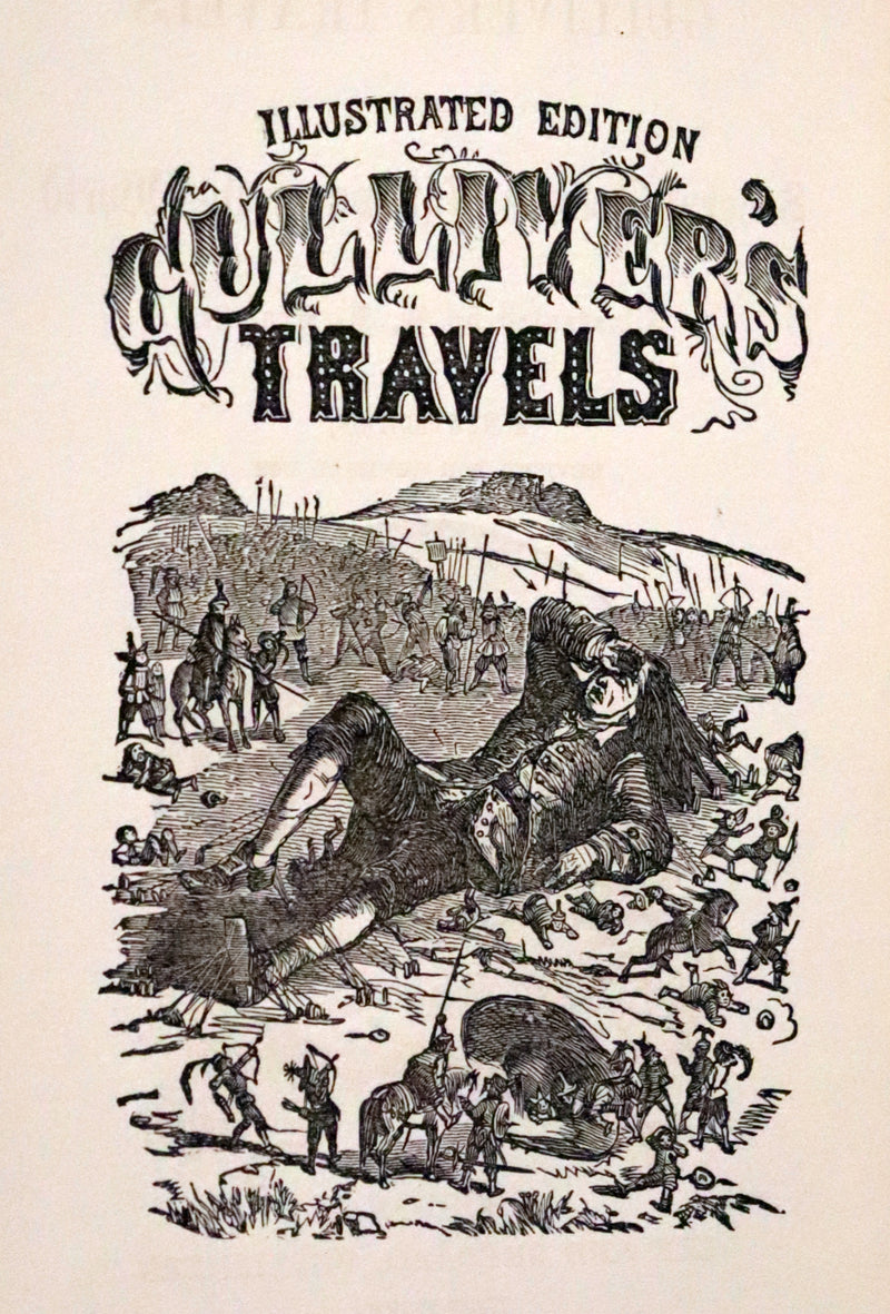 1890 Rare Edition - Gulliver's Travels into Several Remote Nations of the World