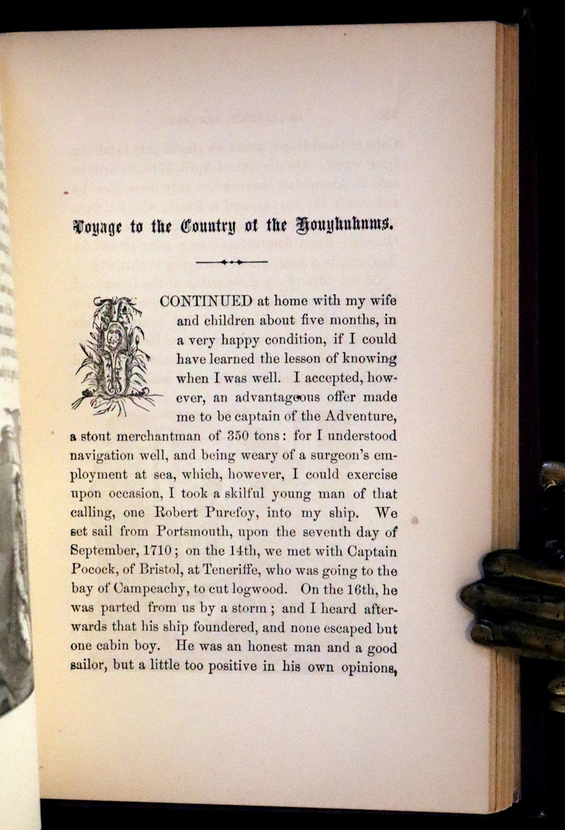 1890 Rare Edition - Gulliver's Travels into Several Remote Nations of the World