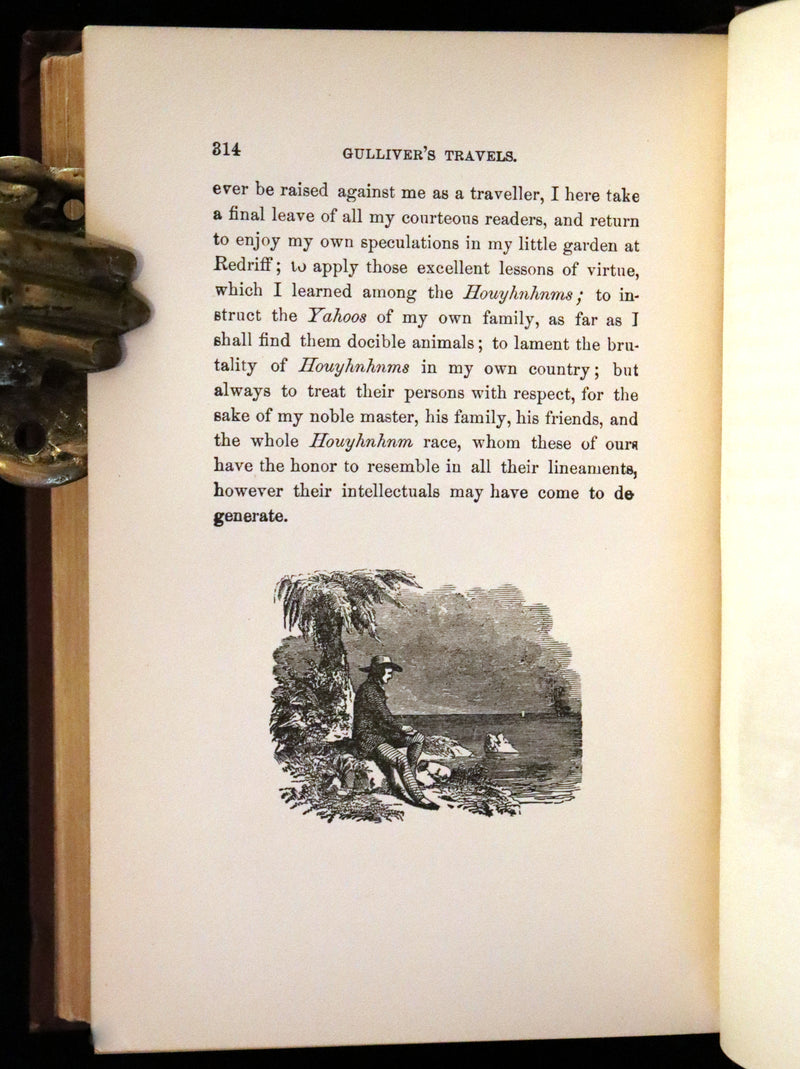 1890 Rare Edition - Gulliver's Travels into Several Remote Nations of the World