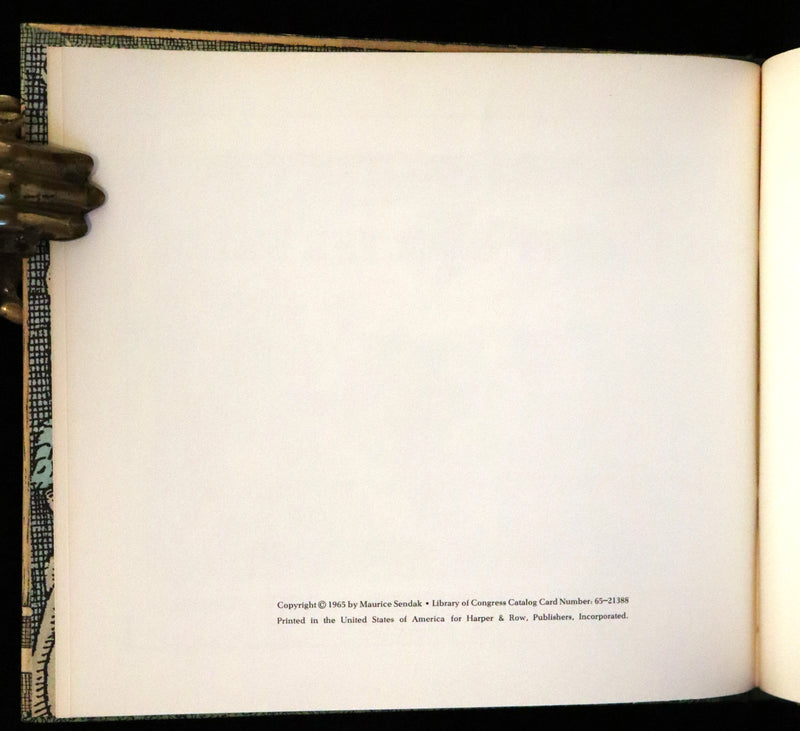 1965 First Edition- Hector Protector, As I Went Over the Water by Maurice Sendak