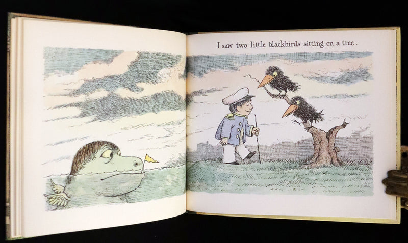 1965 First Edition- Hector Protector, As I Went Over the Water by Maurice Sendak