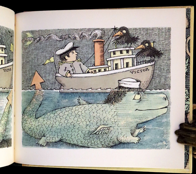 1965 First Edition- Hector Protector, As I Went Over the Water by Maurice Sendak