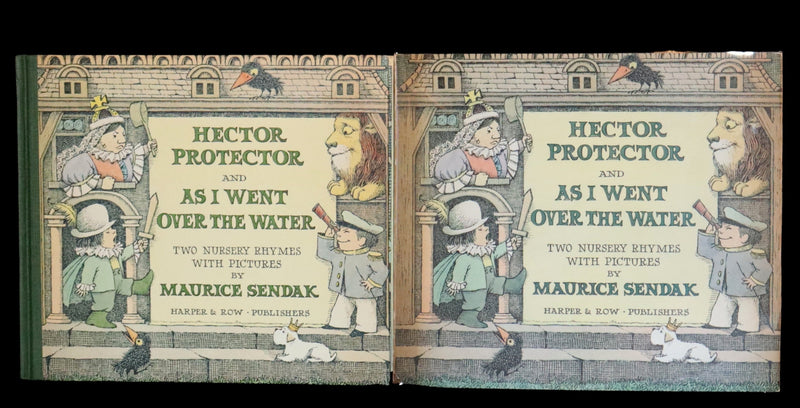 1965 First Edition- Hector Protector, As I Went Over the Water by Maurice Sendak