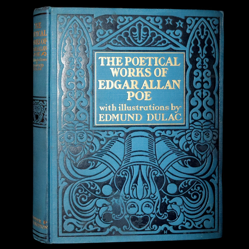 1912 First Edition - Poems of Edgar Allan Poe Illustrated By Edmund Dulac