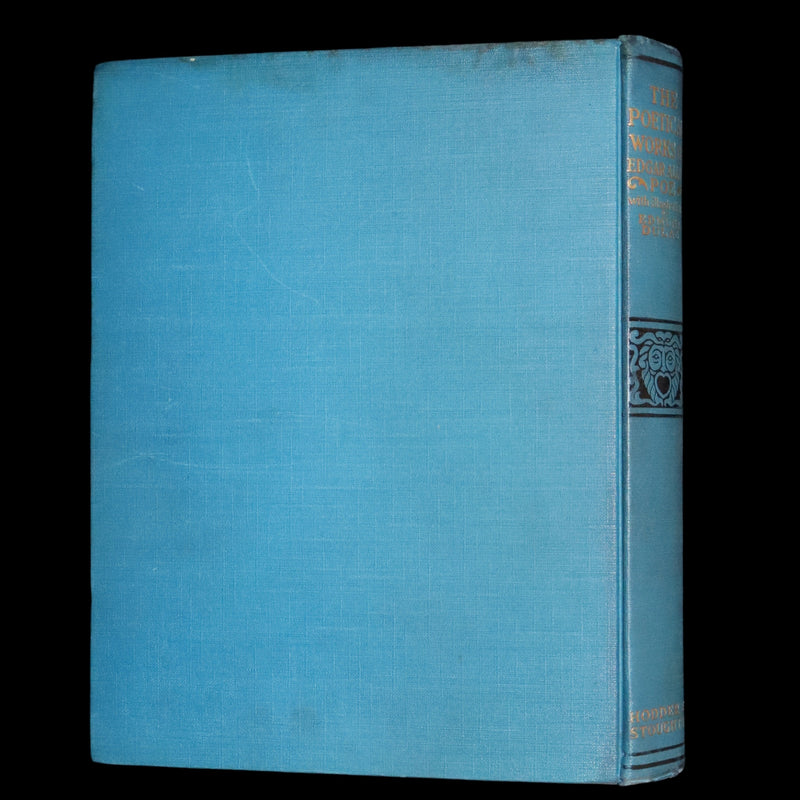 1912 First Edition - Poems of Edgar Allan Poe Illustrated By Edmund Dulac