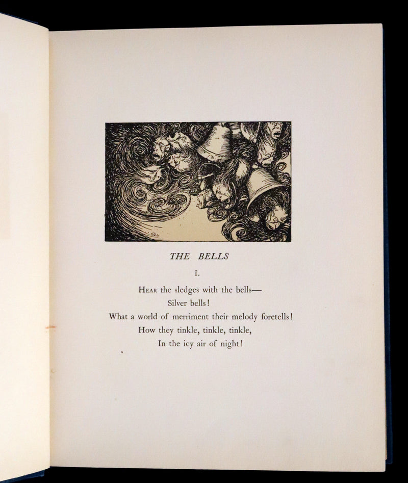 1912 First Edition - Poems of Edgar Allan Poe Illustrated By Edmund Dulac