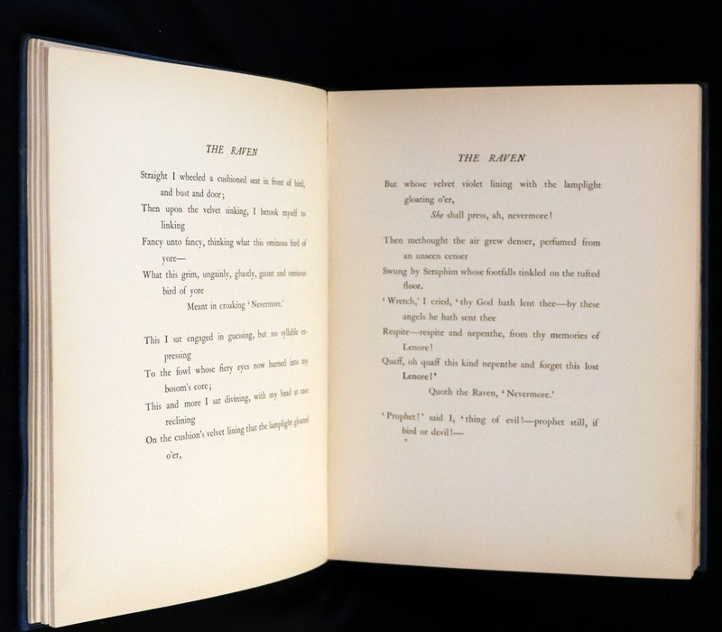 1912 First Edition - Poems of Edgar Allan Poe Illustrated By Edmund Dulac