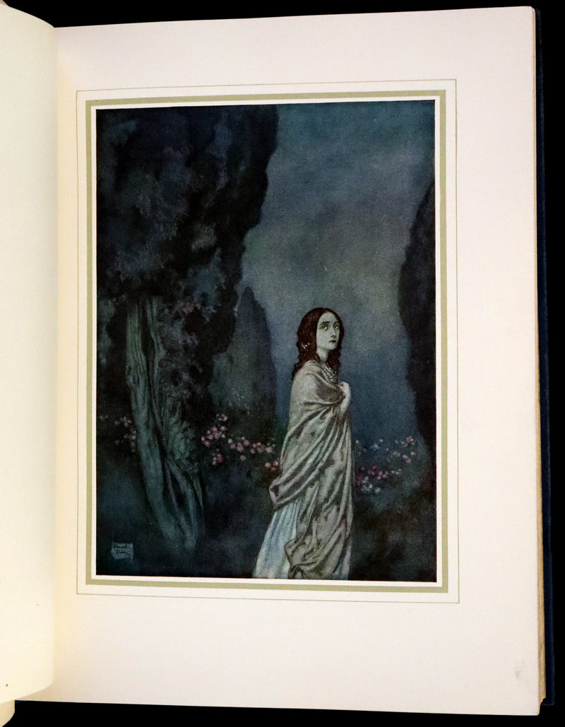 1912 First Edition - Poems of Edgar Allan Poe Illustrated By Edmund Dulac
