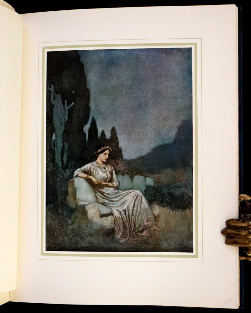 1912 First Edition - Poems of Edgar Allan Poe Illustrated By Edmund Dulac