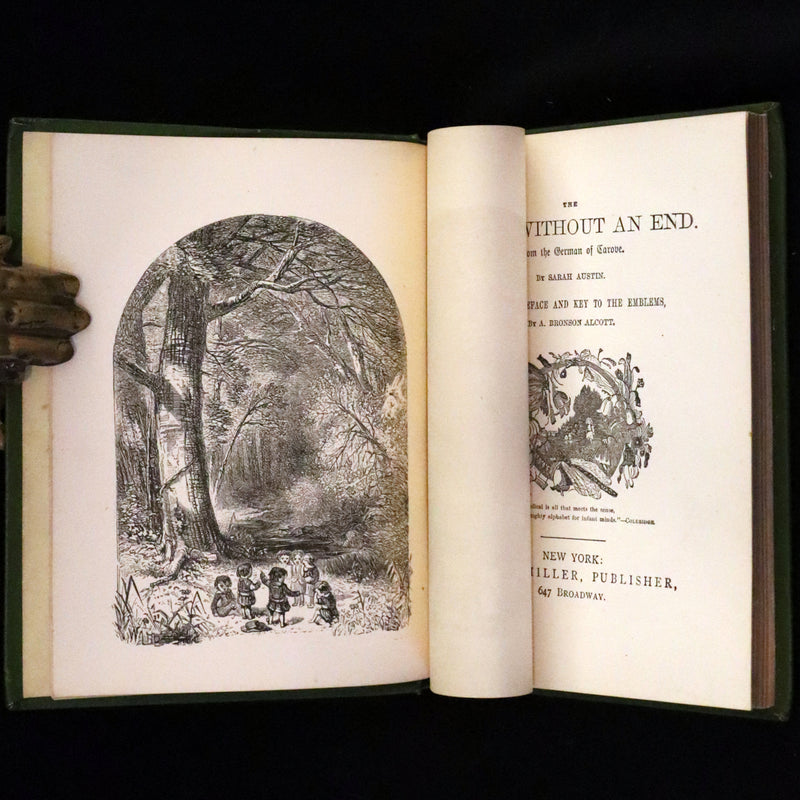 1876 Scarce Edition - The Story Without an End by Friedrich Wilhelm Carové