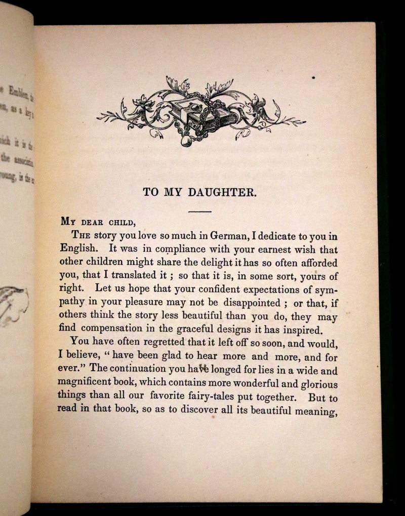 1876 Scarce Edition - The Story Without an End by Friedrich Wilhelm Carové