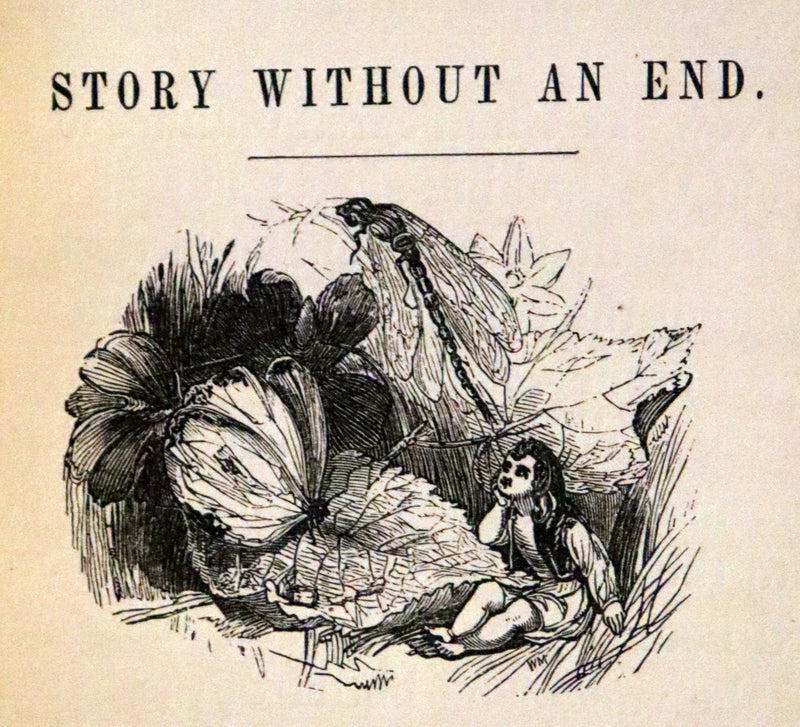 1876 Scarce Edition - The Story Without an End by Friedrich Wilhelm Carové