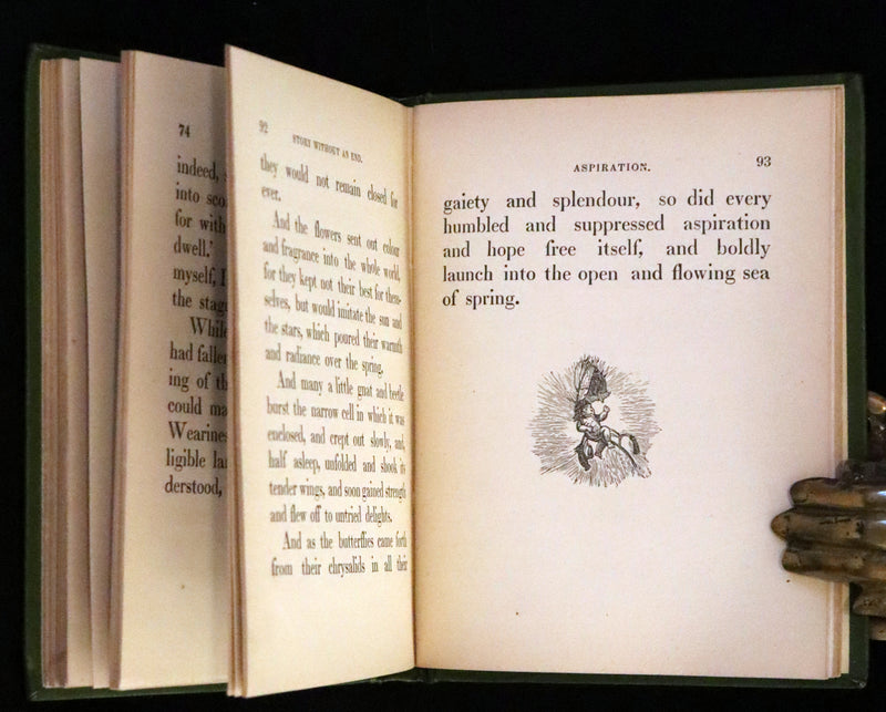 1876 Scarce Edition - The Story Without an End by Friedrich Wilhelm Carové