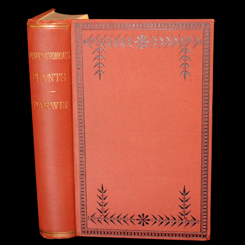 1883 Rare Book - Insectivorous Plants by Charles Darwin. Illustrated.