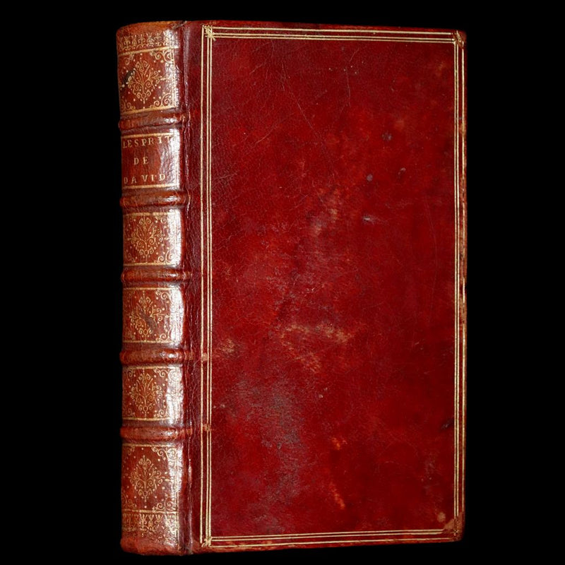 1698 Rare French Book - David's Book of Psalms, Pseaumes de David by M. Le Noble