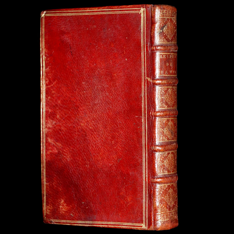 1698 Rare French Book - David's Book of Psalms, Pseaumes de David by M. Le Noble