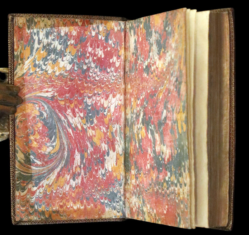 1698 Rare French Book - David's Book of Psalms, Pseaumes de David by M. Le Noble