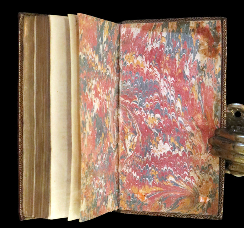 1698 Rare French Book - David's Book of Psalms, Pseaumes de David by M. Le Noble