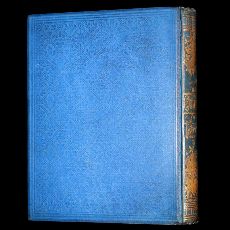 1876 Rare Book - The Quiver of Love, Valentines Illustrated by Crane, Greenaway
