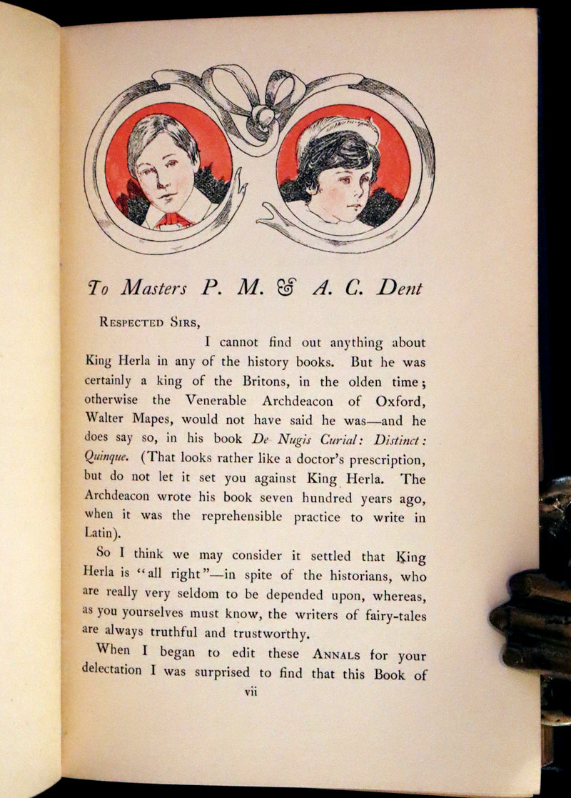 1900 Rare Book - The True Annals of Fairy-Land: The Reign of King Herla