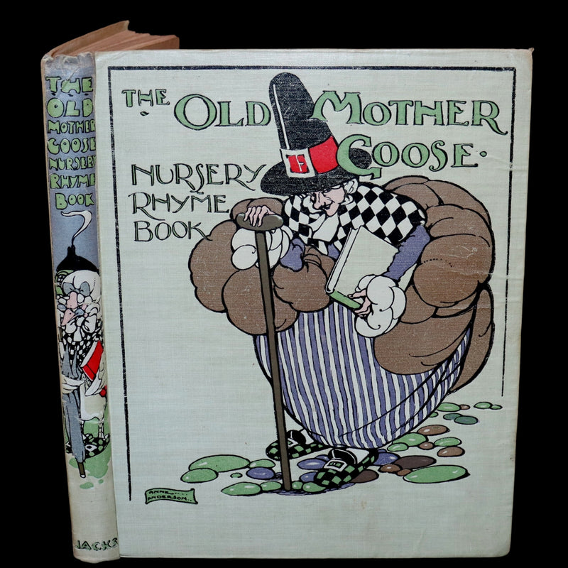1921 First Edition - Old Mother Goose Nursery Rhyme illustrated by Anne Anderson