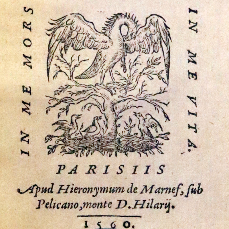 1560 Scarce Edition - Ovid's Metamorphoses, Metamorphoseon Libri XV