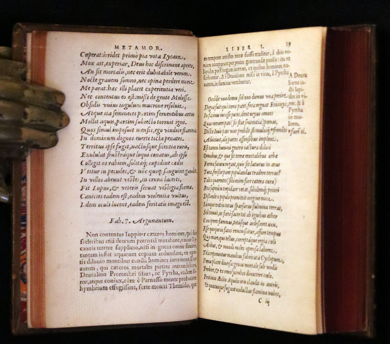 1560 Scarce Edition - Ovid's Metamorphoses, Metamorphoseon Libri XV