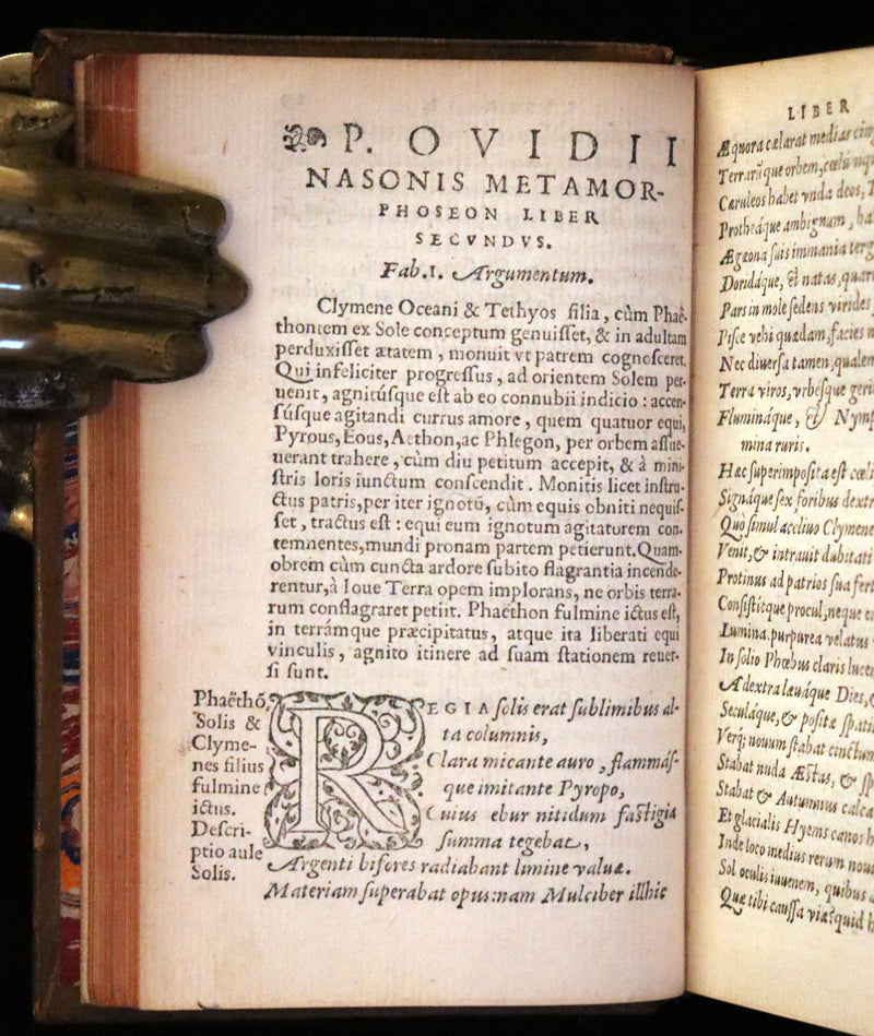 1560 Scarce Edition - Ovid's Metamorphoses, Metamorphoseon Libri XV
