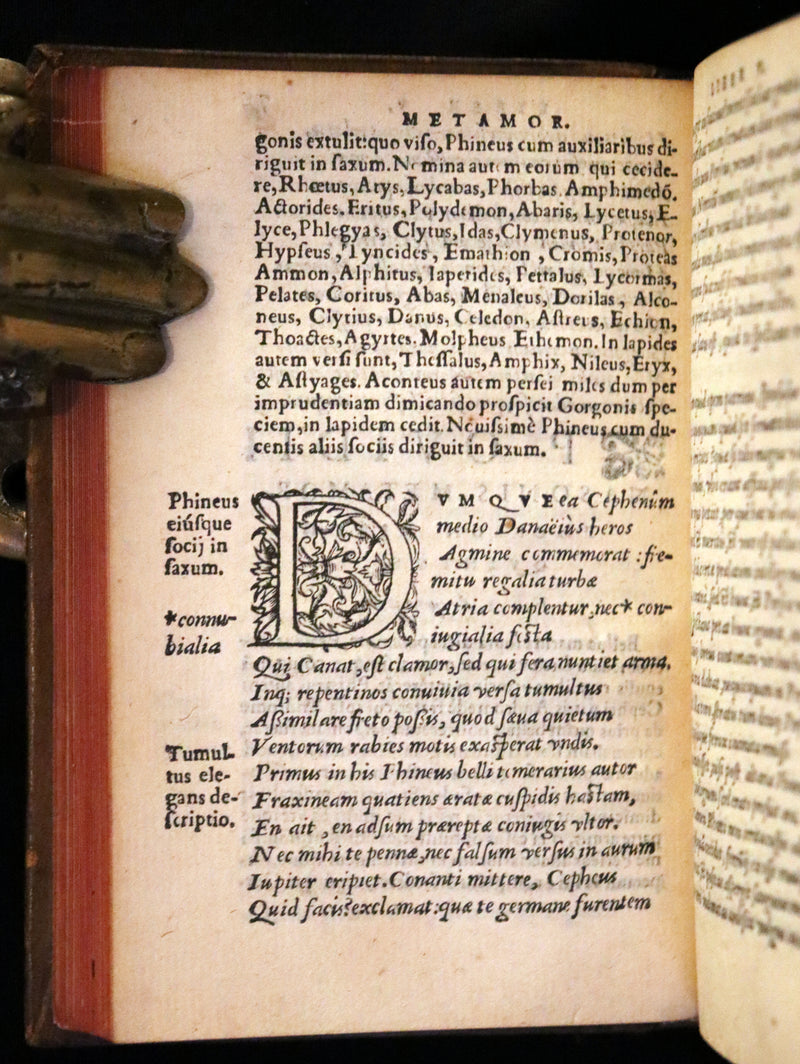 1560 Scarce Edition - Ovid's Metamorphoses, Metamorphoseon Libri XV