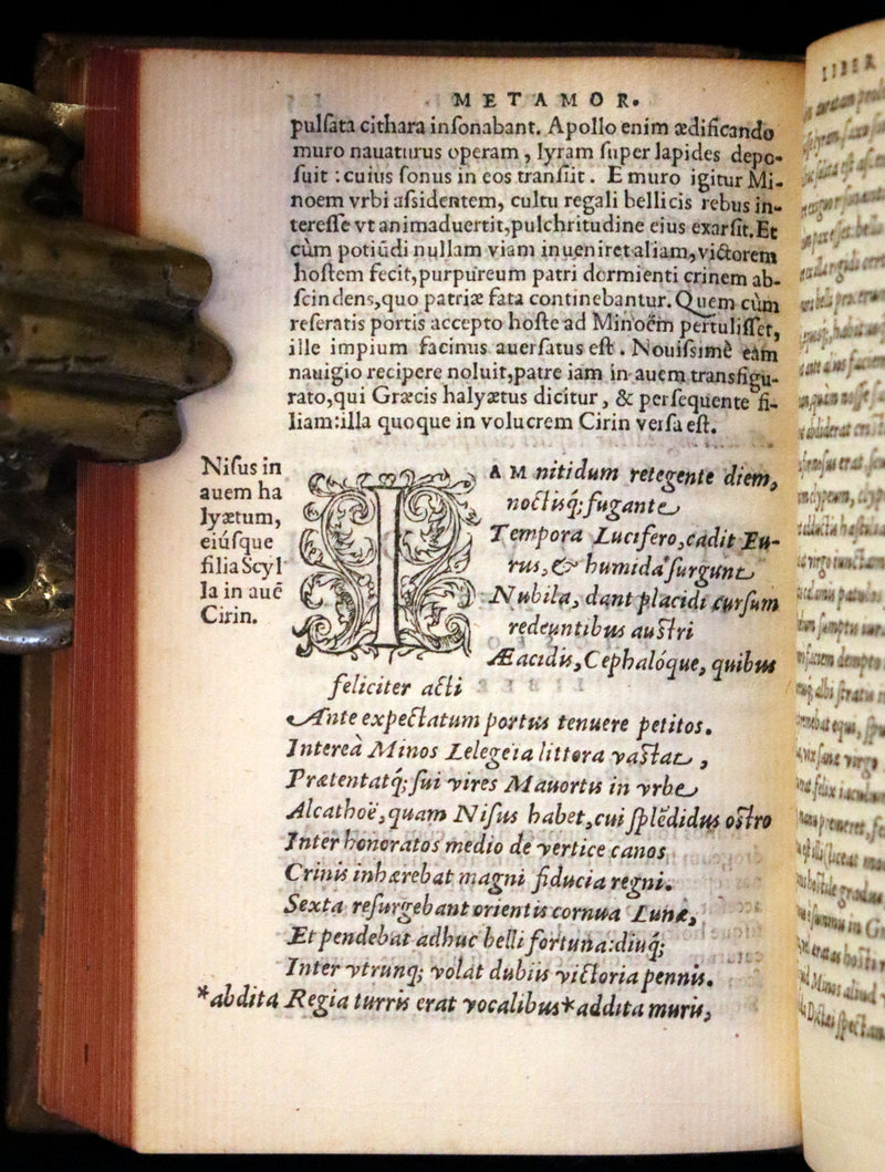 1560 Scarce Edition - Ovid's Metamorphoses, Metamorphoseon Libri XV