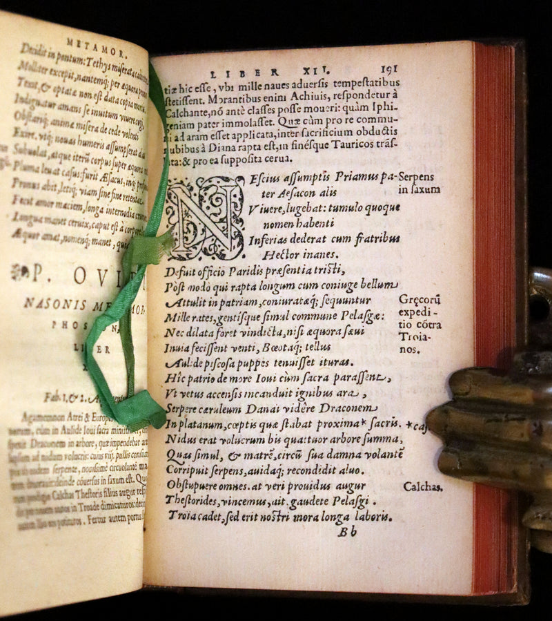 1560 Scarce Edition - Ovid's Metamorphoses, Metamorphoseon Libri XV