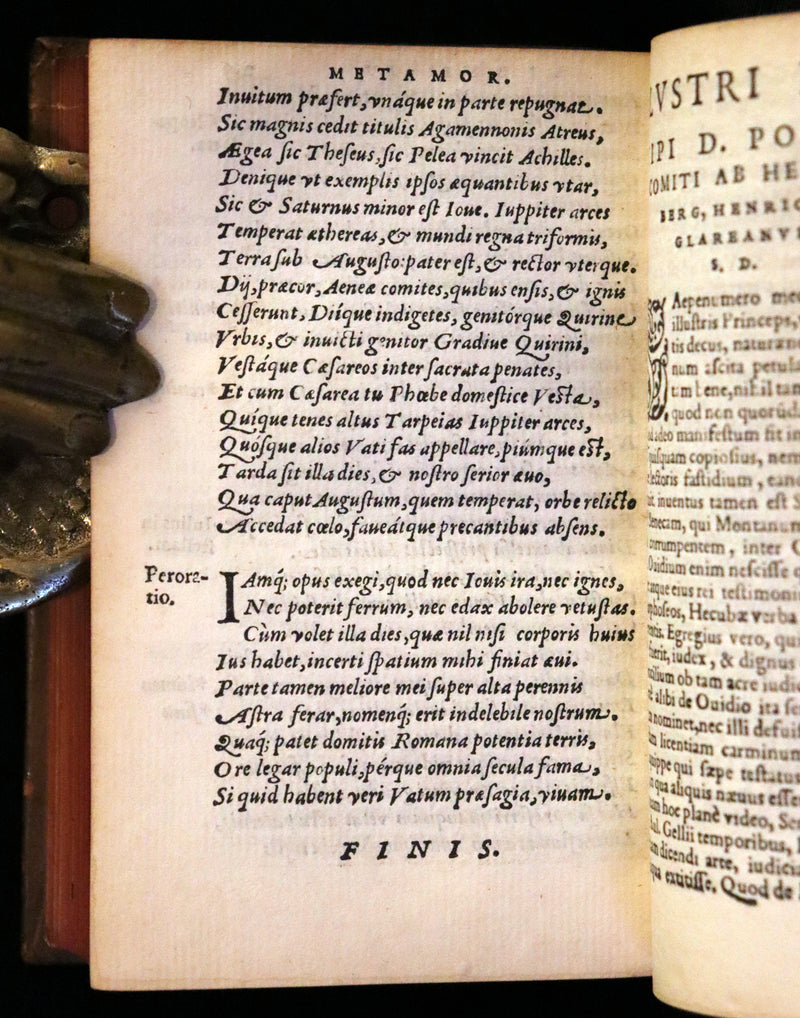 1560 Scarce Edition - Ovid's Metamorphoses, Metamorphoseon Libri XV