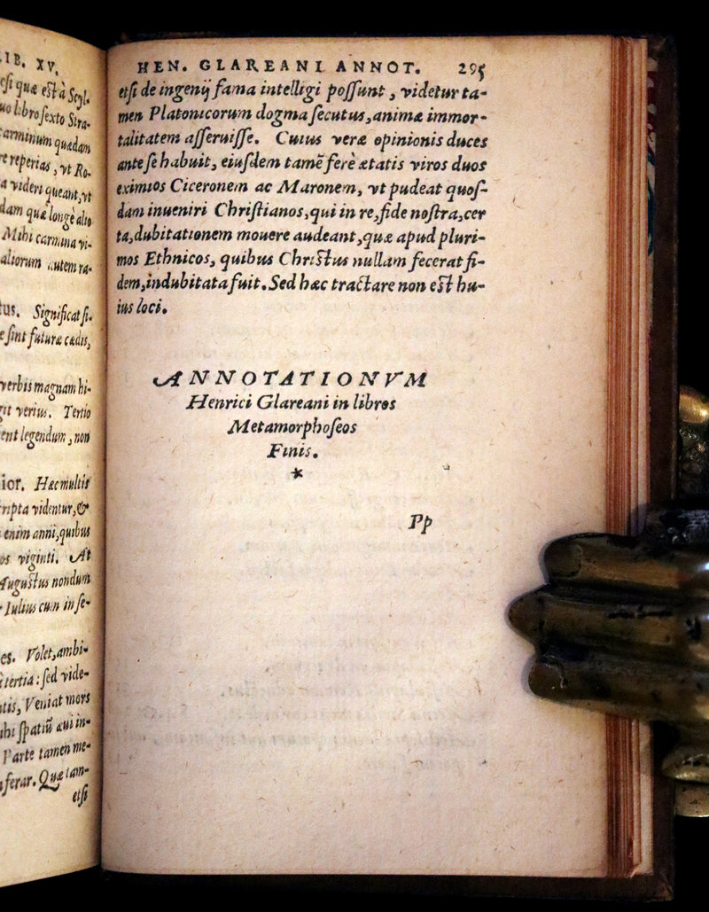 1560 Scarce Edition - Ovid's Metamorphoses, Metamorphoseon Libri XV