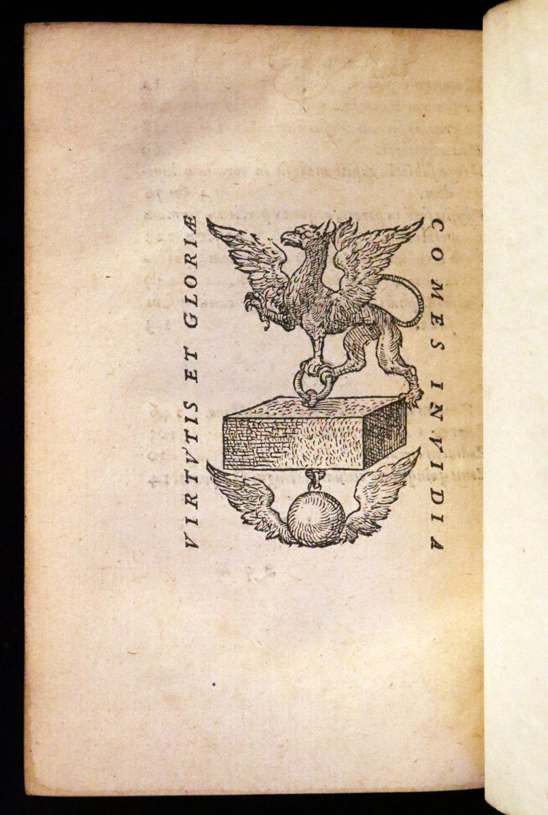 1560 Scarce Edition - Ovid's Metamorphoses, Metamorphoseon Libri XV