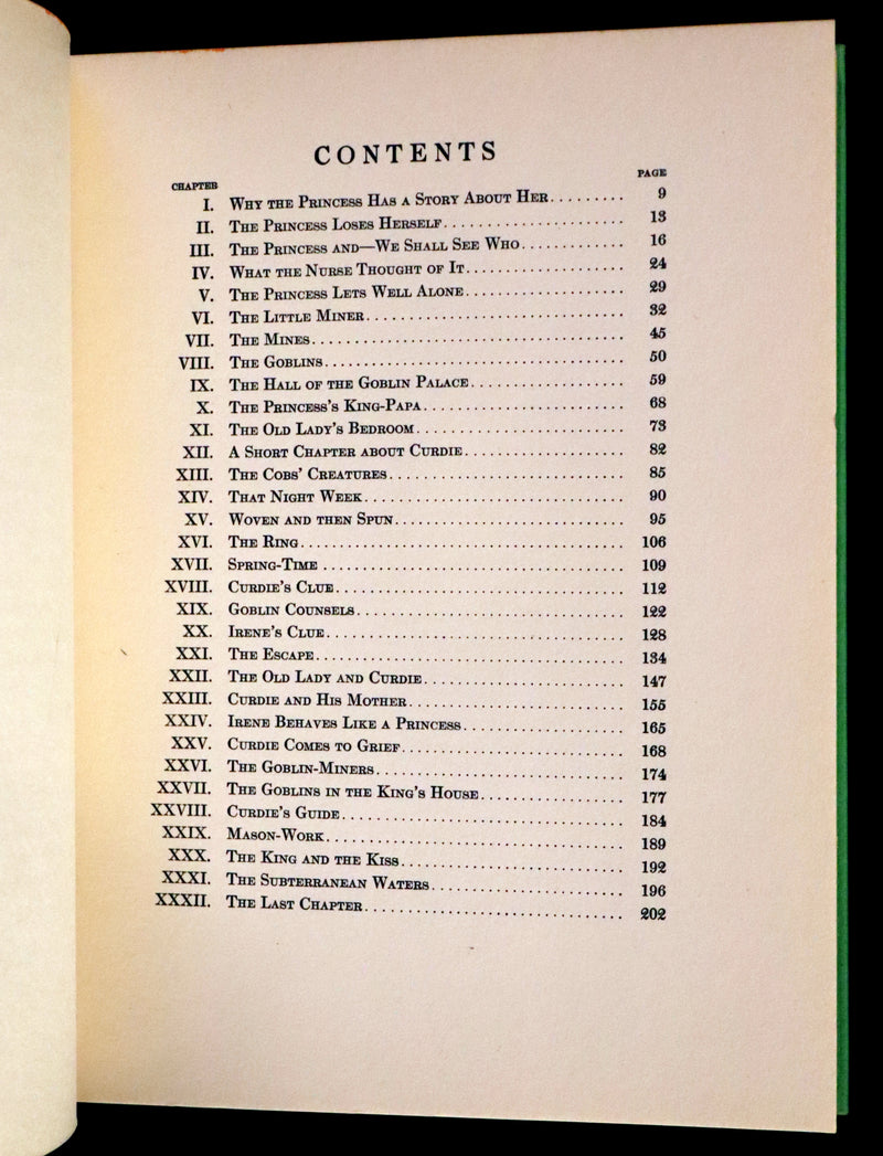 1920 Rare Book - The Princess and the Goblin Illustrated by Jessie Willcox Smith