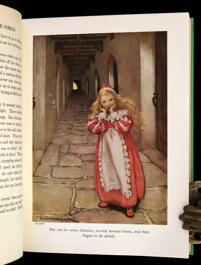 1920 Rare Book - The Princess and the Goblin Illustrated by Jessie Willcox Smith