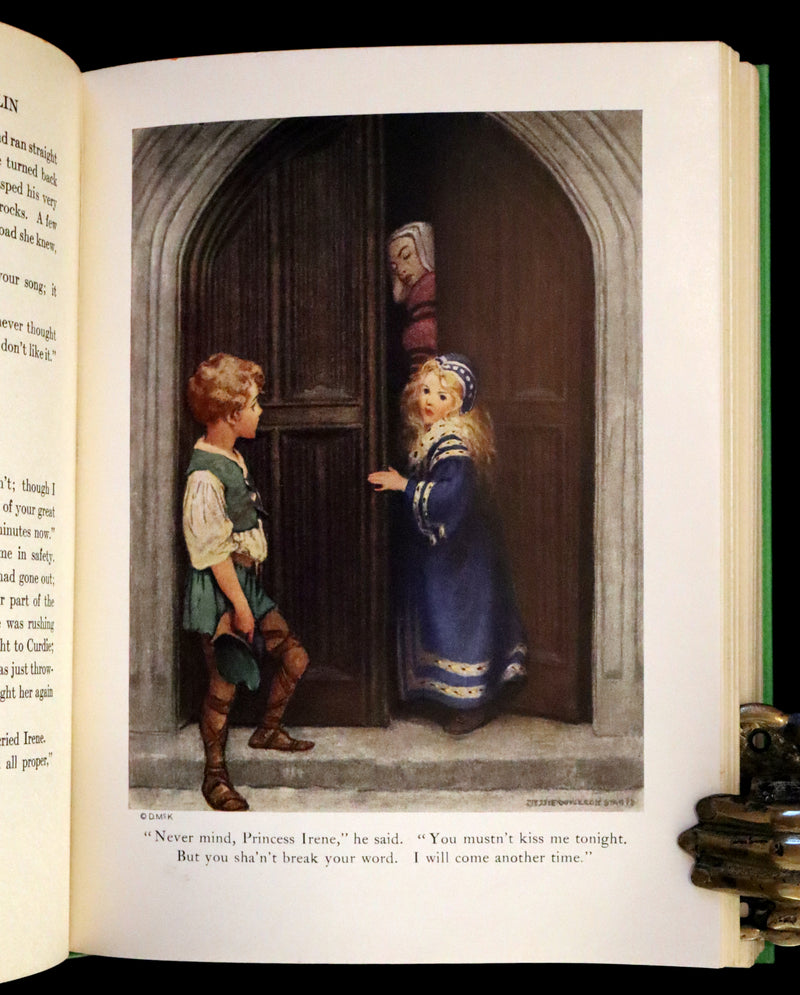 1920 Rare Book - The Princess and the Goblin Illustrated by Jessie Willcox Smith