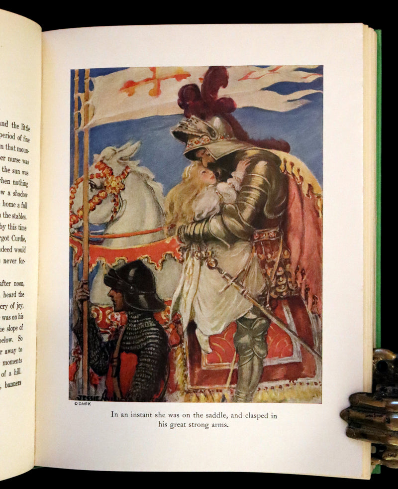 1920 Rare Book - The Princess and the Goblin Illustrated by Jessie Willcox Smith