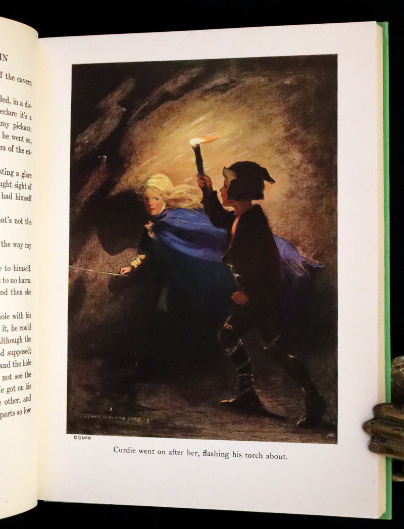 1920 Rare Book - The Princess and the Goblin Illustrated by Jessie Willcox Smith