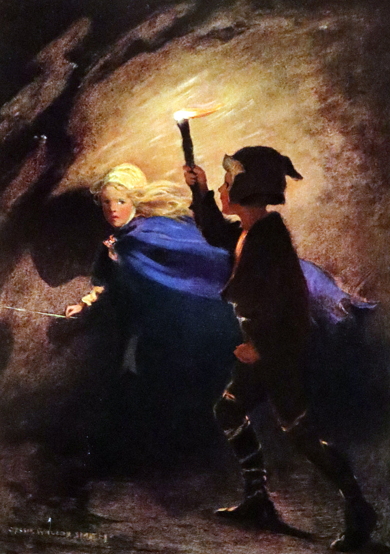 1920 Rare Book - The Princess and the Goblin Illustrated by Jessie Willcox Smith