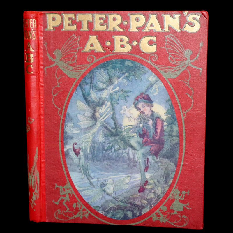 1913 First UK Edition - Peter Pan's ABC Illustrated in Colour by Flora White