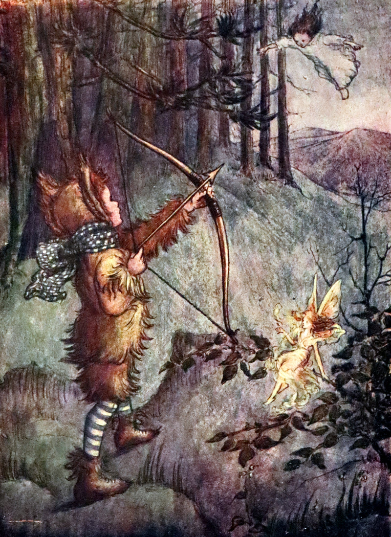 1913 First UK Edition - Peter Pan's ABC Illustrated in Colour by Flora White