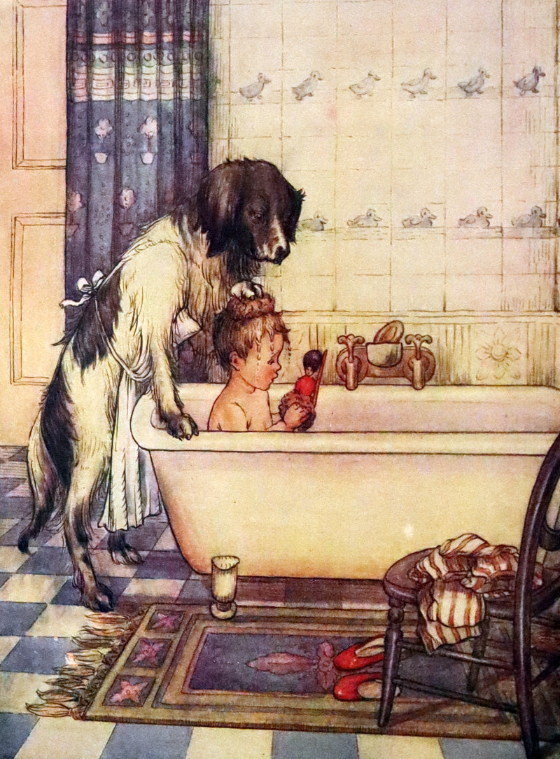1913 First UK Edition - Peter Pan's ABC Illustrated in Colour by Flora White