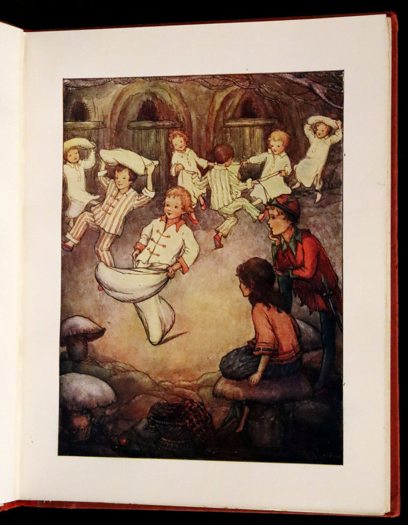 1913 First UK Edition - Peter Pan's ABC Illustrated in Colour by Flora White