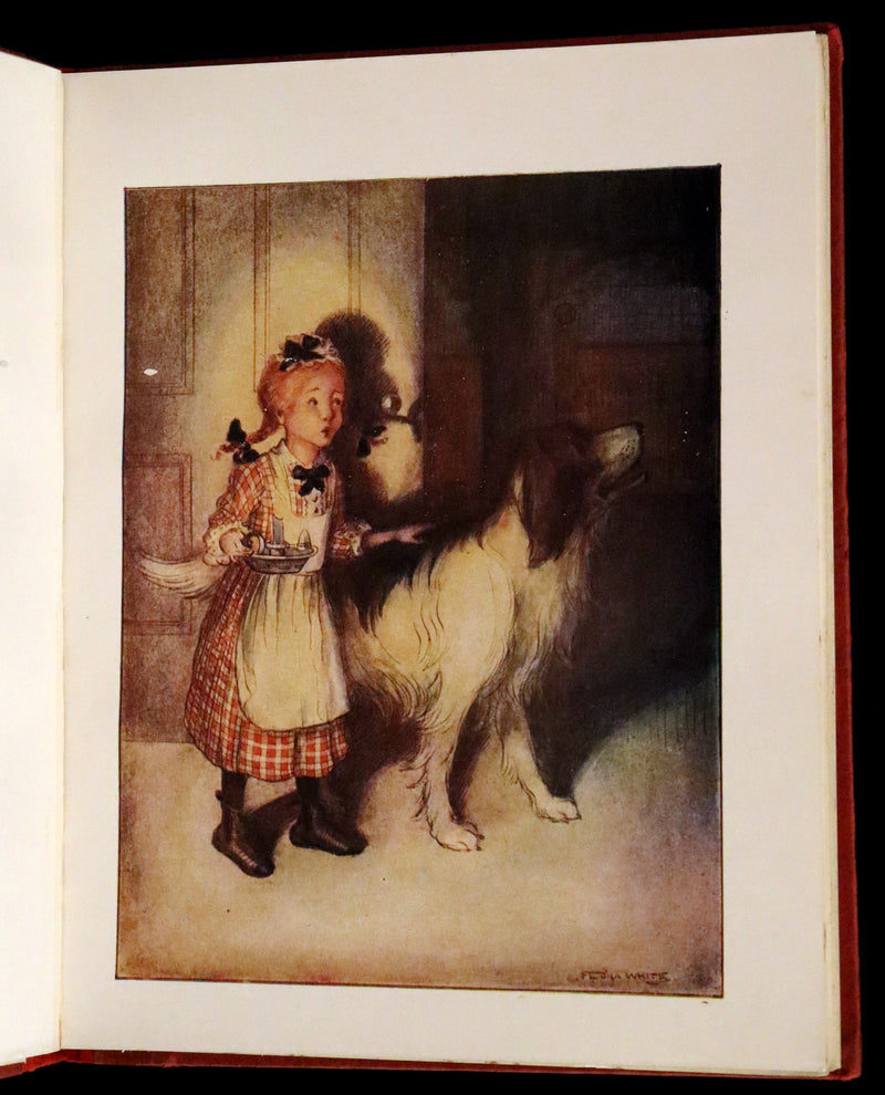 1913 First UK Edition - Peter Pan's ABC Illustrated in Colour by Flora White