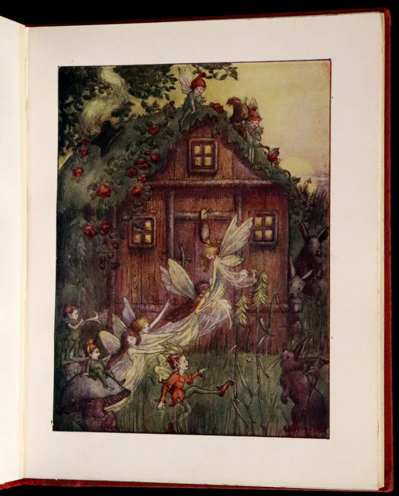 1913 First UK Edition - Peter Pan's ABC Illustrated in Colour by Flora White
