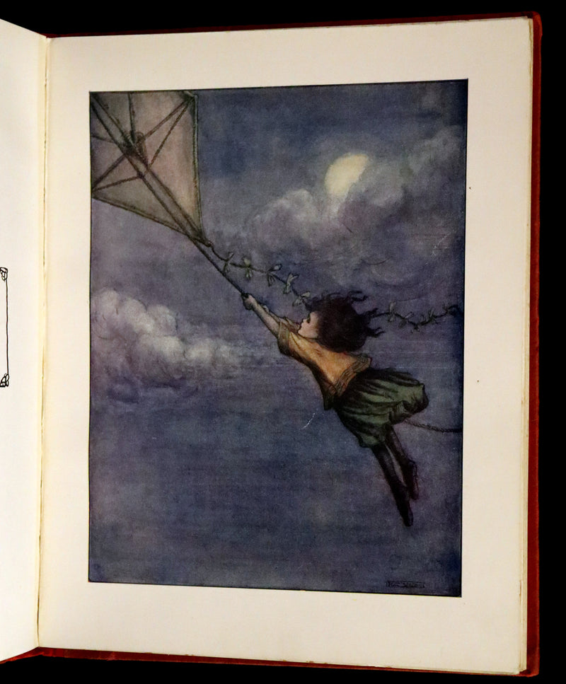 1913 First UK Edition - Peter Pan's ABC Illustrated in Colour by Flora White